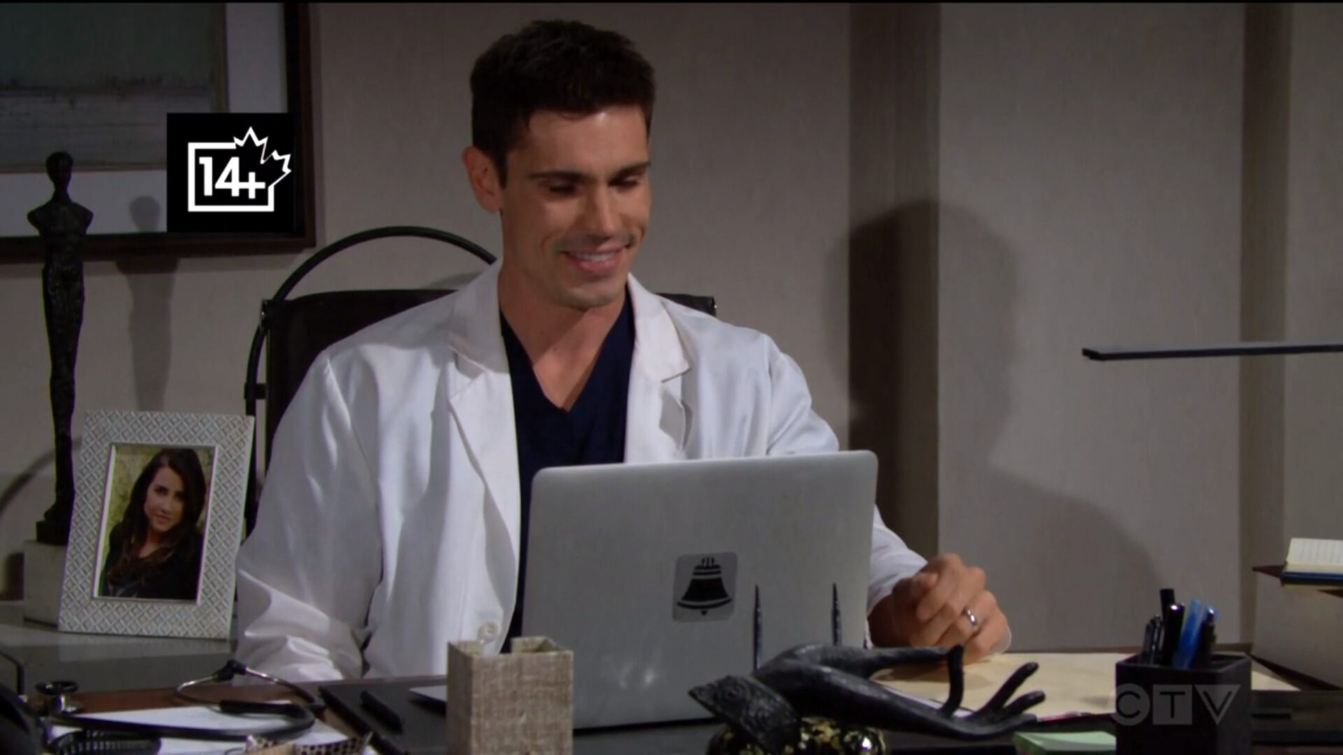 finn at the office on bold and beautiful 